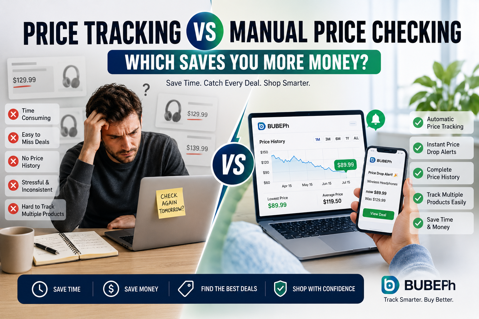 Price Tracking vs Manual Price Checking: Which Saves You More Money?